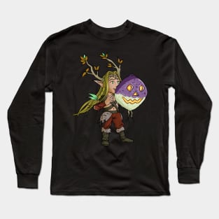 Halloween Druid Long Sleeve T-Shirt